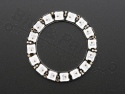LED Ring NeoPixel - 16x WS2812 5050 RGB LEDs with drivers - Adafruit 1463